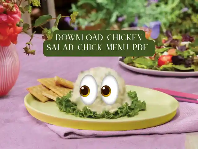 Chicken Salad Chick Menu 15 Download Chicken Salad Chick Menu PDF