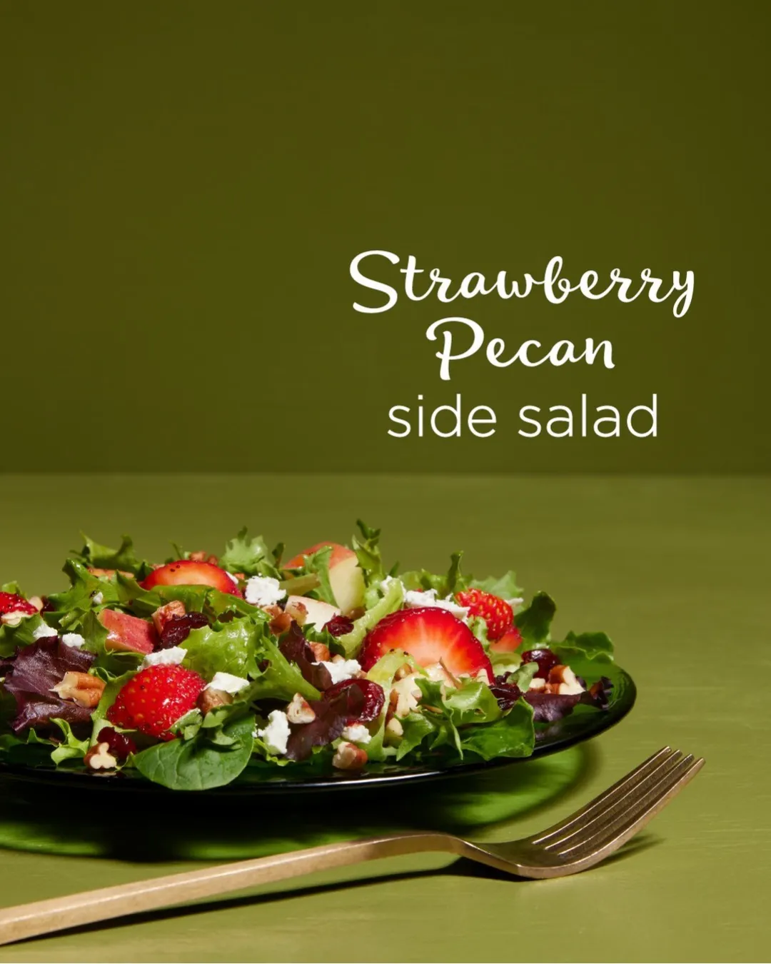 How to Serve Strawberry Side Salad