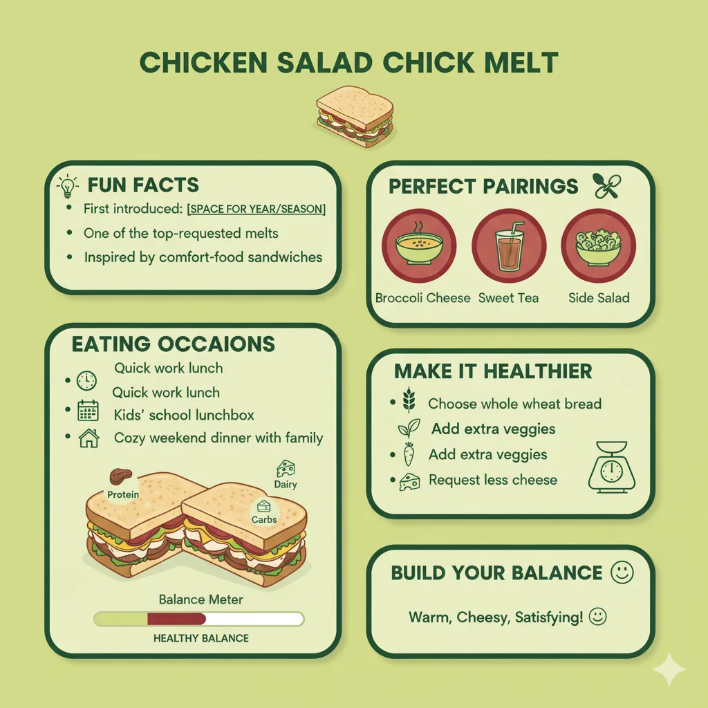 Quick Facts About Chicken Salad Melt