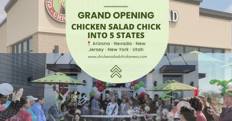 Chicken Salad Chick Expands into Five New States
