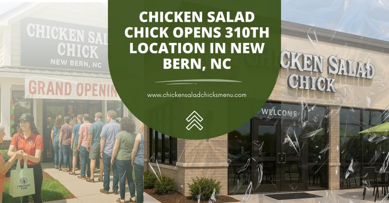 Chicken Salad Chick Opens 310th Location in New Bern, NC – Fresh Southern Chicken Salad 3 Chicken Salad Chick Opens 310th Location in New Bern, NC