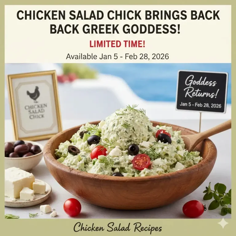 Chicken Salad Chick Brings Back Greek Goddess Chicken Salad for a Limited Time 3 Chicken Salad Chick Brings Back Greek Goddess Chicken Salad for a Limited Time